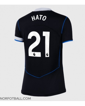 Billige Fotballdrakt Chelsea Jorrel Hato #21 Replika Tredjedrakt Dame 2025-26 Kortermet